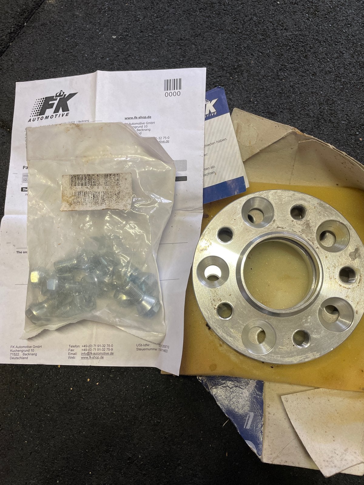Spoorverbreders 17mm Audi A4 B8 (34mm per as), Ophalen of Verzenden, Gebruikt, Audi