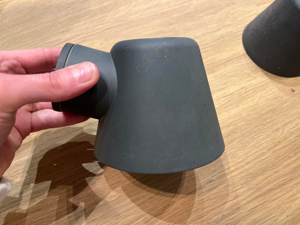 2 stuks Buitenlamp gevel sierverlichting, Overige materialen, Gebruikt, Minder dan 50 watt, Wandlamp
