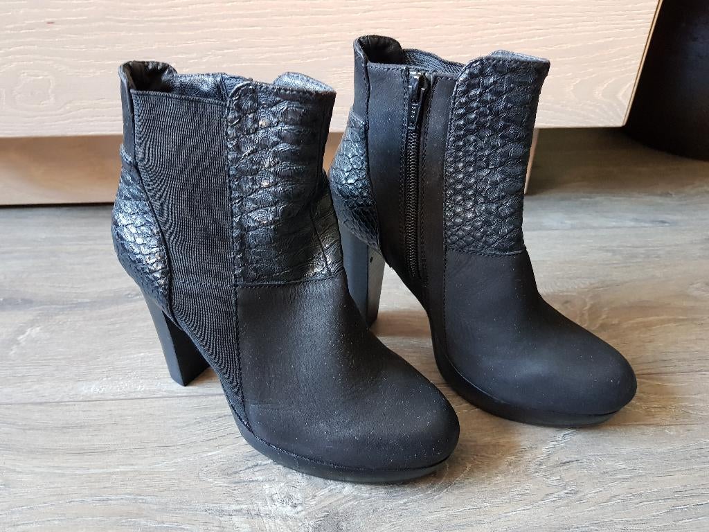 Leren laarzen voor dames -- vallen als maat 36 -- SPM boots, Kleding | Dames, Schoenen, Zo goed als nieuw, Lage of Enkellaarzen