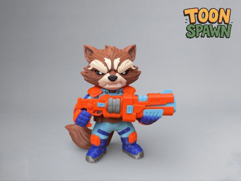 Rocket Raccoon – Guardians of the Galaxy Figuur – 25 cm, Verzamelen, Ophalen of Verzenden, Nieuw, Overige typen