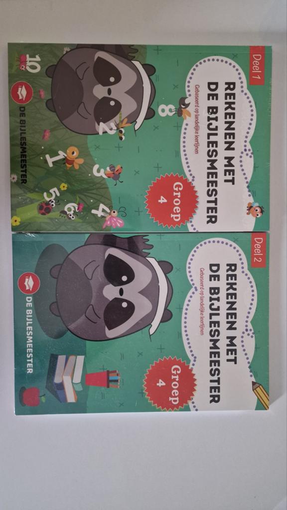 Rekenen met de Bijlesmeester Groep 4 Deel 1 & 2, Ophalen of Verzenden, Nieuw, Overige niveaus, Wiskunde A