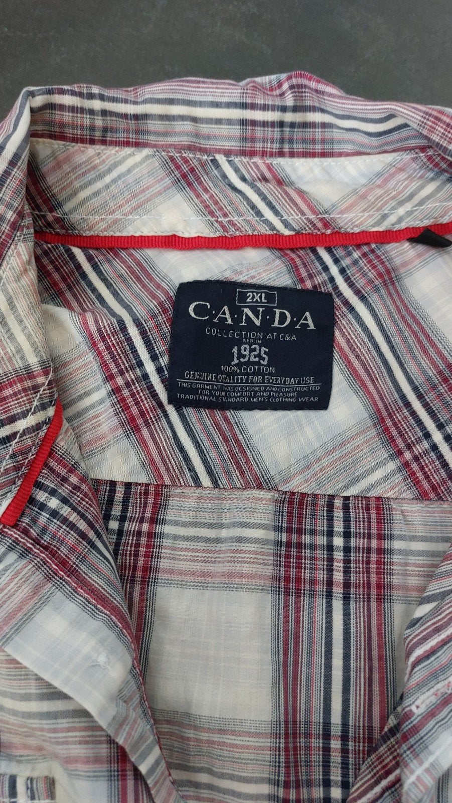 Te koop overhemd mt 2xL, Ophalen of Verzenden, Zo goed als nieuw, Blauw, Overige halswijdtes