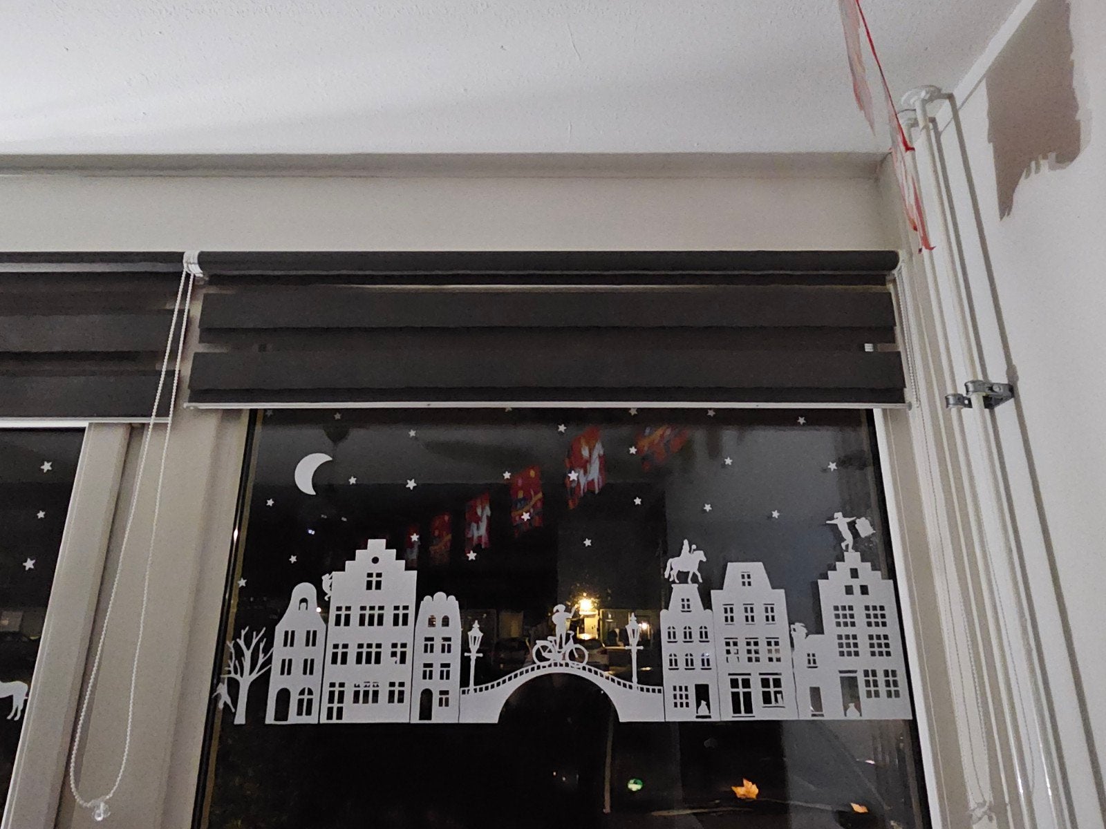Herbruikbare Sint Raamstickers - 3 verschillende Sets, Ophalen of Verzenden, Nieuw