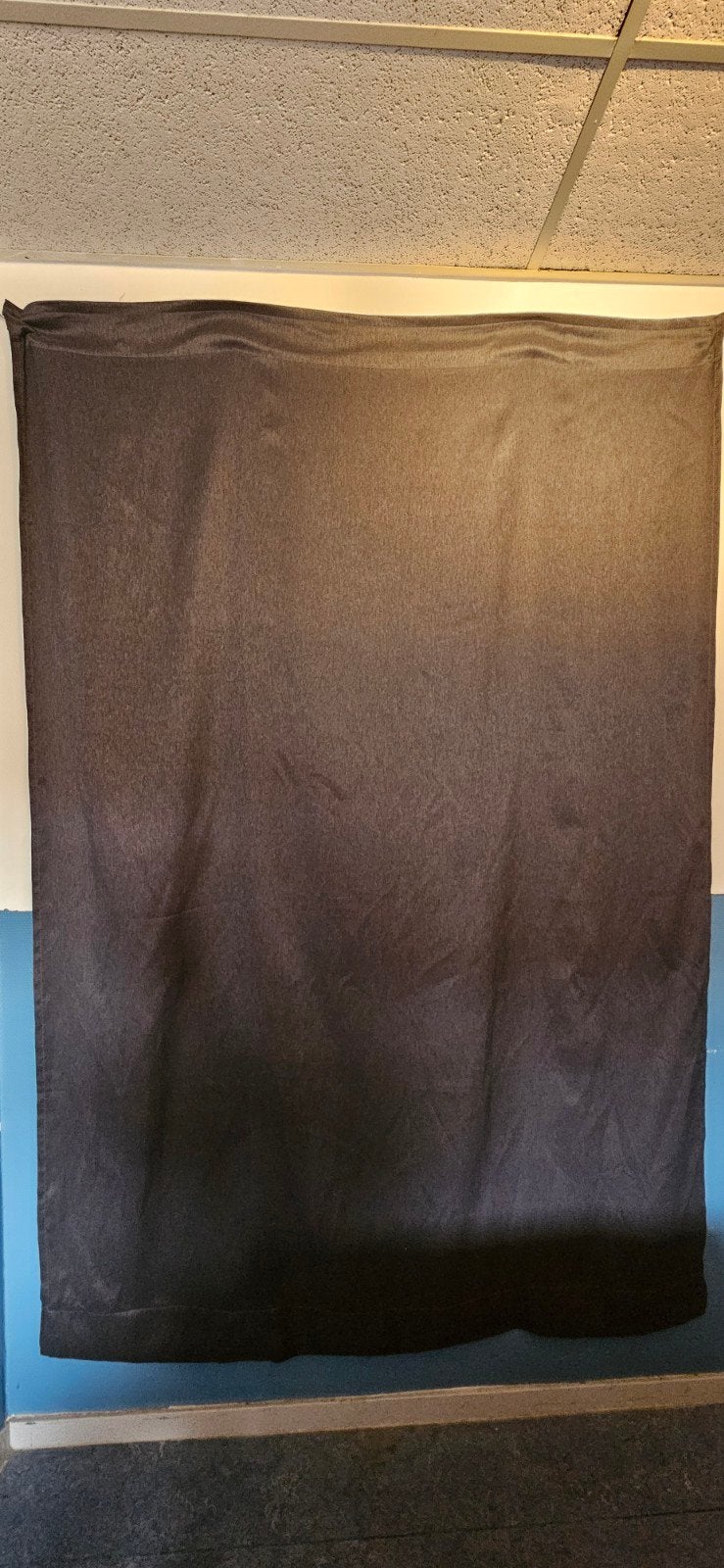 Gordijnen sets donkergrijs en donkerblauw, Huis en Inrichting, Stoffering | Tapijten en Kleden, 150 tot 200 cm, Ophalen of Verzenden