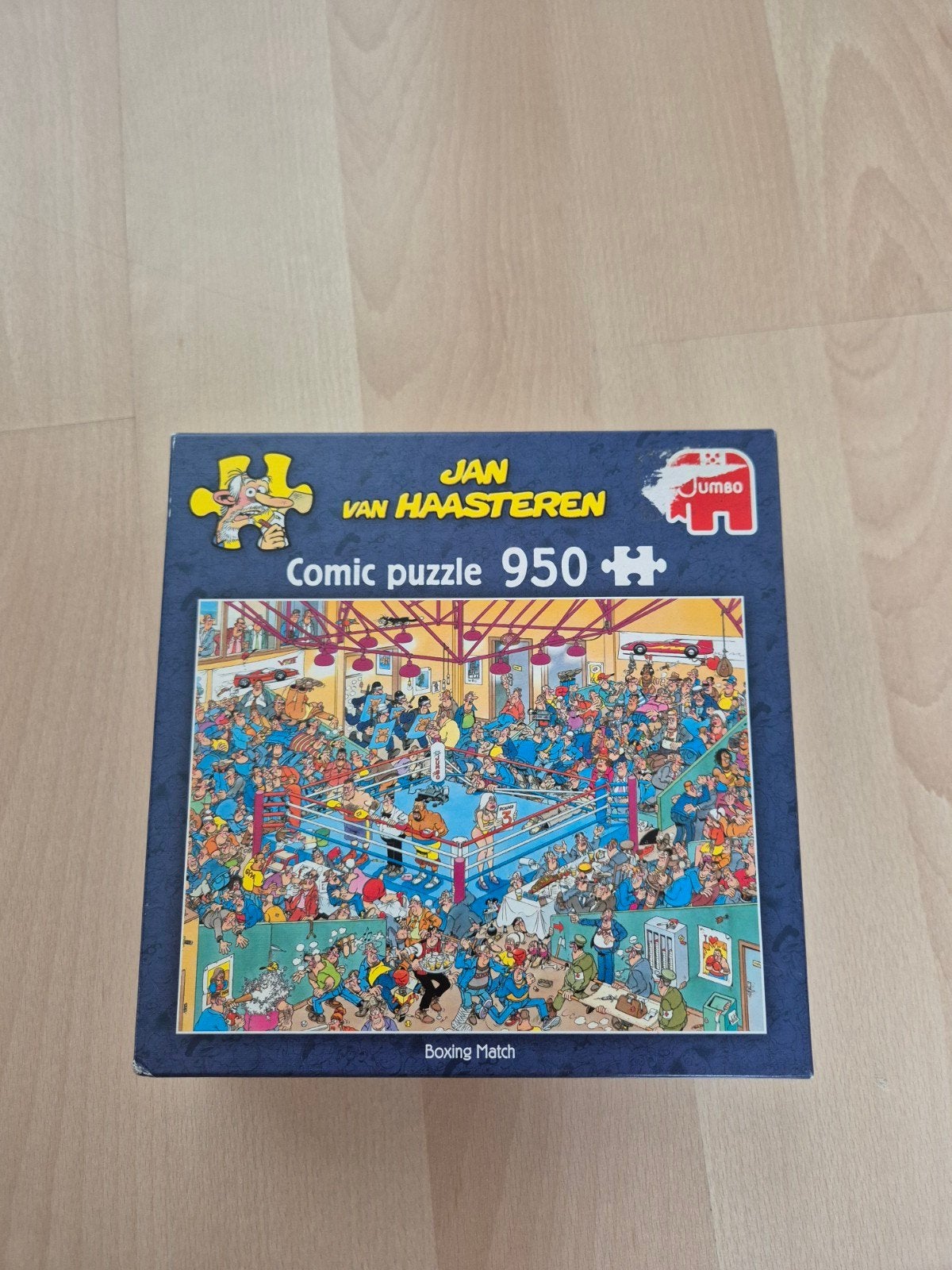 Jan van haasteren boxing match, Ophalen of Verzenden, 500 t/m 1500 stukjes, Zo goed als nieuw