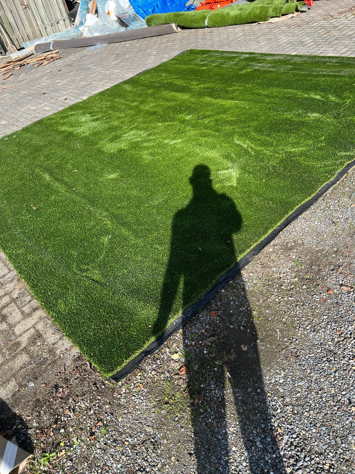 Nieuw kunstgras 5 x 6 meter - Mooie prijs!, Ophalen, Nieuw, 20 m² of meer, Kunstgras