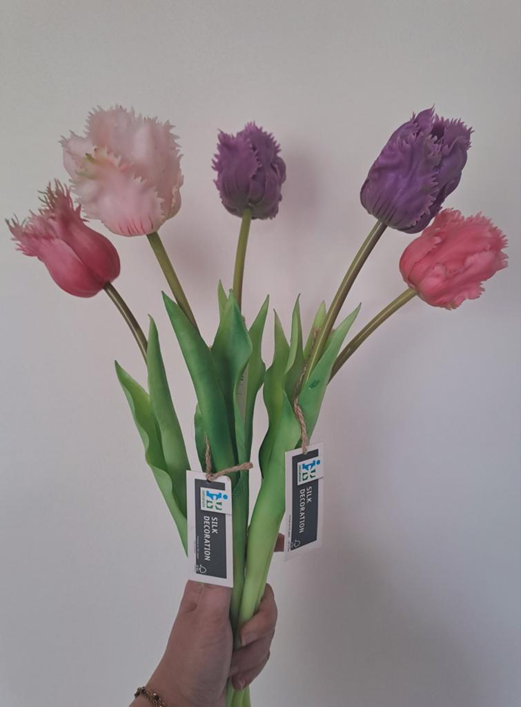 Kunstulpen Intratuin Nieuw!, Kunstbloem, Ophalen of Verzenden, Zo goed als nieuw, Intratuin