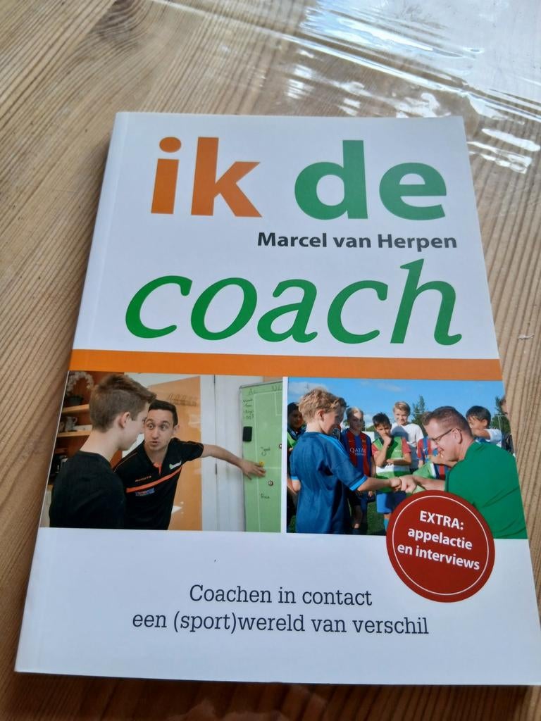 Ik de coach - Marcel van Herpen, Ophalen of Verzenden, Balsport