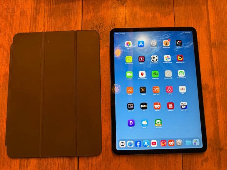 iPad Pro 2018 11inch  (1e gen) 64GB met originele Apple case, Computers en Software, Apple iPads, Gebruikt, Zwart, 11 inch, Ophalen of Verzenden