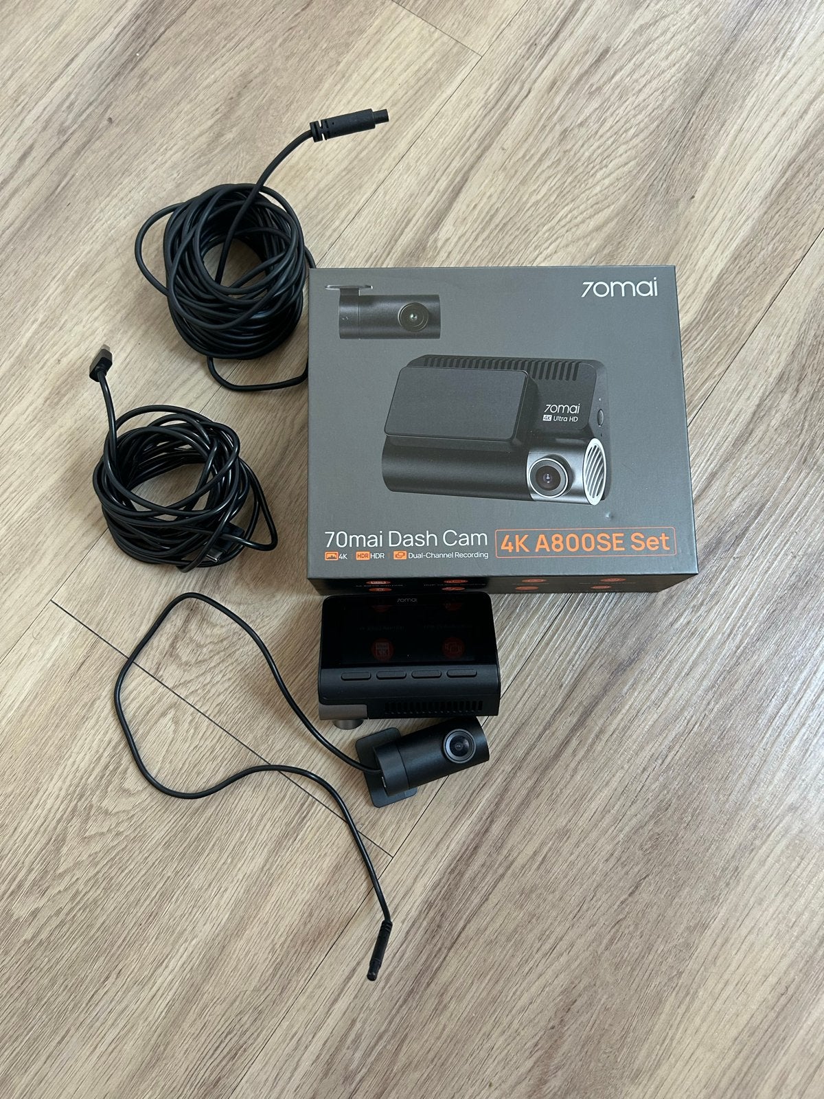 70mai Dash Cam 4K A800SE Set - Zo goed als nieuw, Ophalen of Verzenden, Zo goed als nieuw