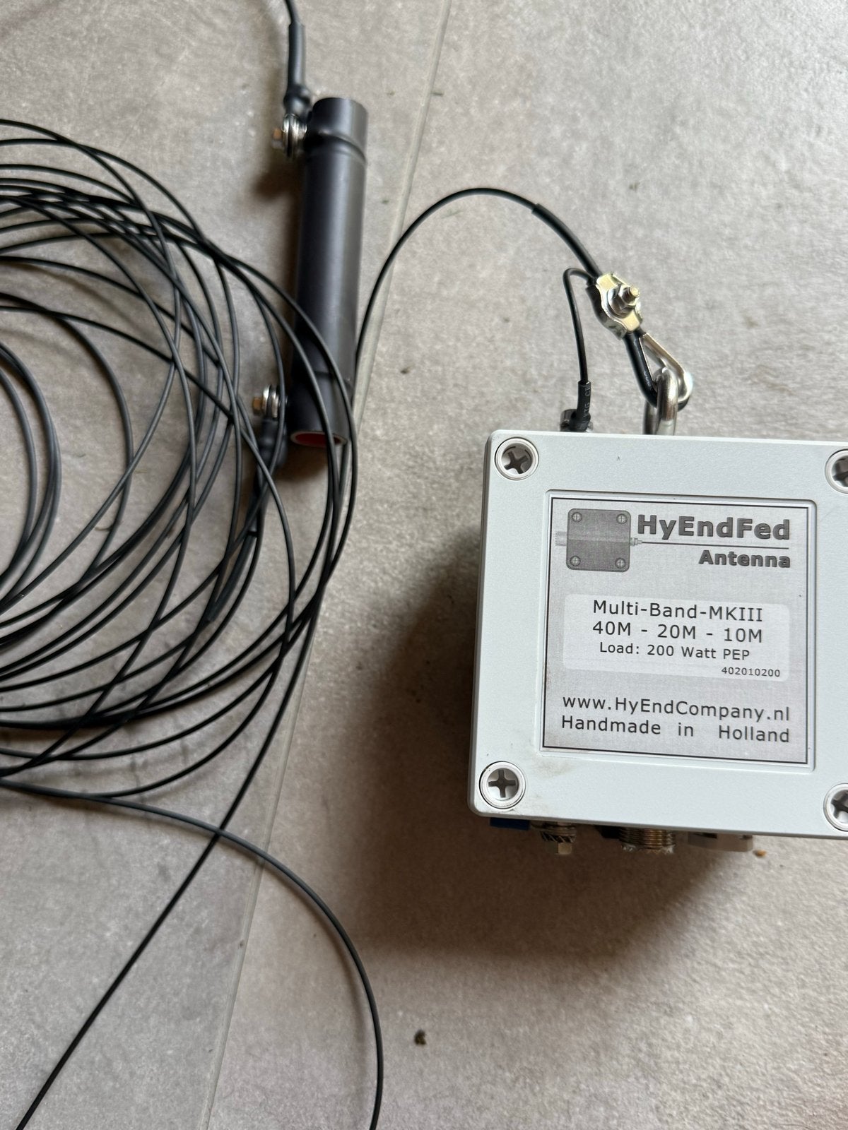HyEndFed Multi-Band-MKIII Antenne 40M-20M-10M 200W PEP, Ophalen of Verzenden, Zo goed als nieuw, Antenne