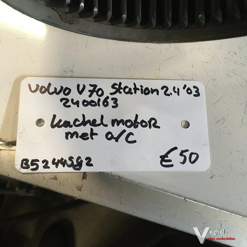 Volvo V70 Station 2.4 2003 Wagennr 2400163  Kachelmotor (air