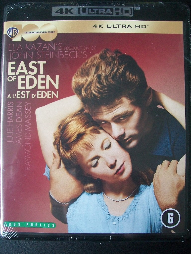 Blu-ray 4K Ultra HD East Of Eden (1955) nieuw nog in seal , Avontuur, Verzenden, Nederlands, Film