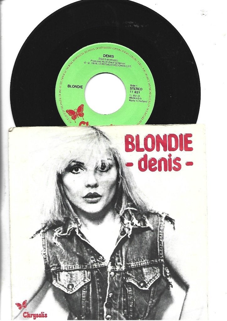 BLONDIE SINGLE 7" DENIS 1978, Cd's en Dvd's, 7 inch, Ophalen of Verzenden, Zo goed als nieuw, Pop