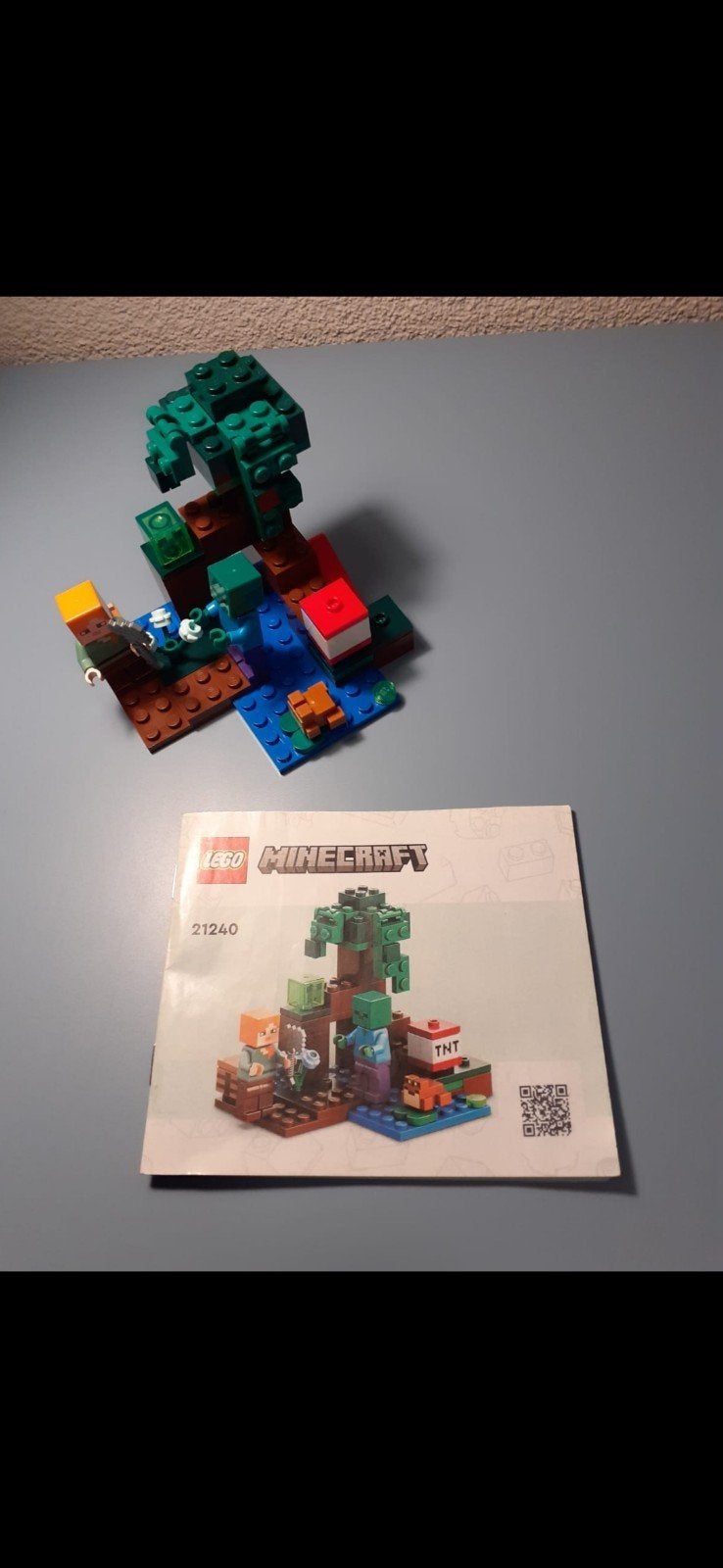 Lego Minecraft nr 21240, Ophalen of Verzenden, Gebruikt