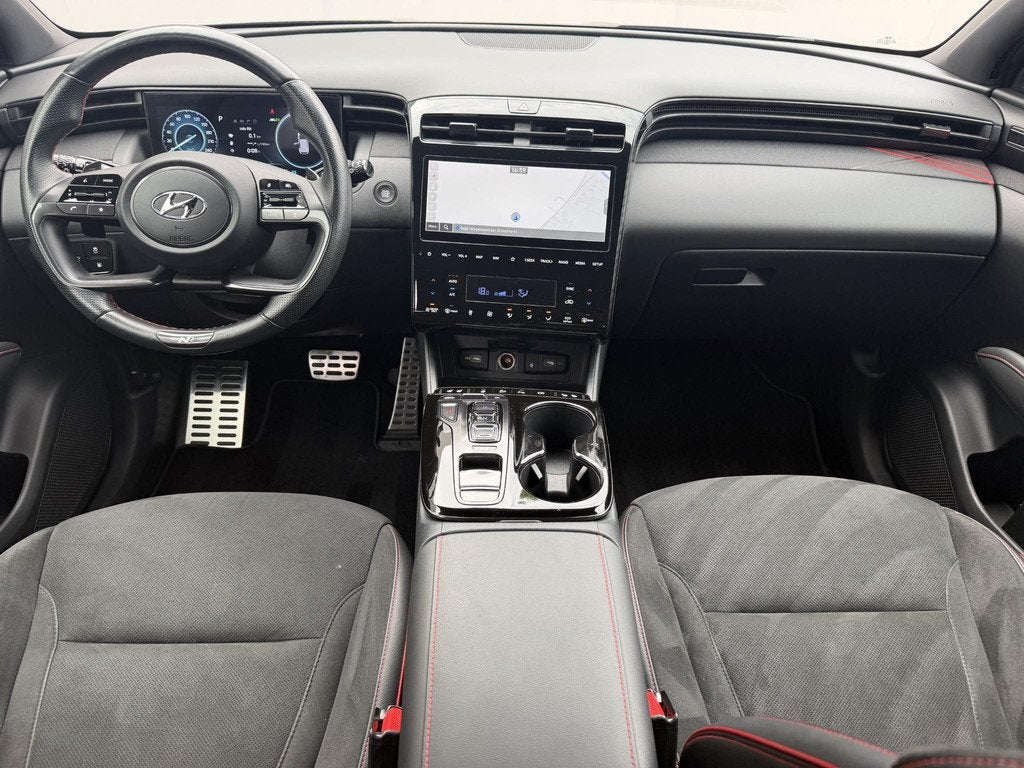 Hyundai Tucson 1.6 T-GDI PHEV N Line Sky 4WD / Dealer onderh, Auto's, Hyundai, Automaat, 14 kWh, Gebruikt, Euro 6
