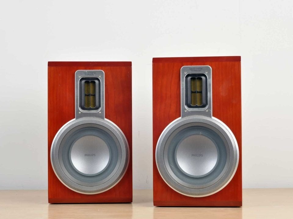 Philips MCD708 speakers, Stereo speakers, Philips, Gebruikt, Ophalen of Verzenden