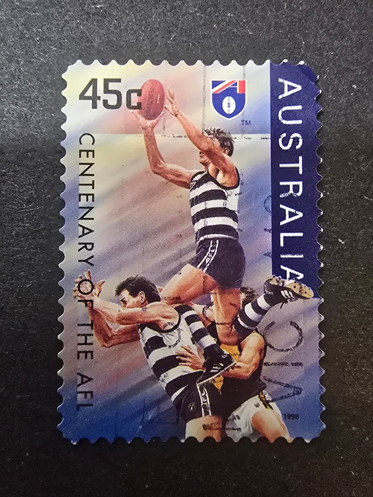 Postzegel Australië 1996 Michel 1573 - Football, Ophalen of Verzenden, Gestempeld