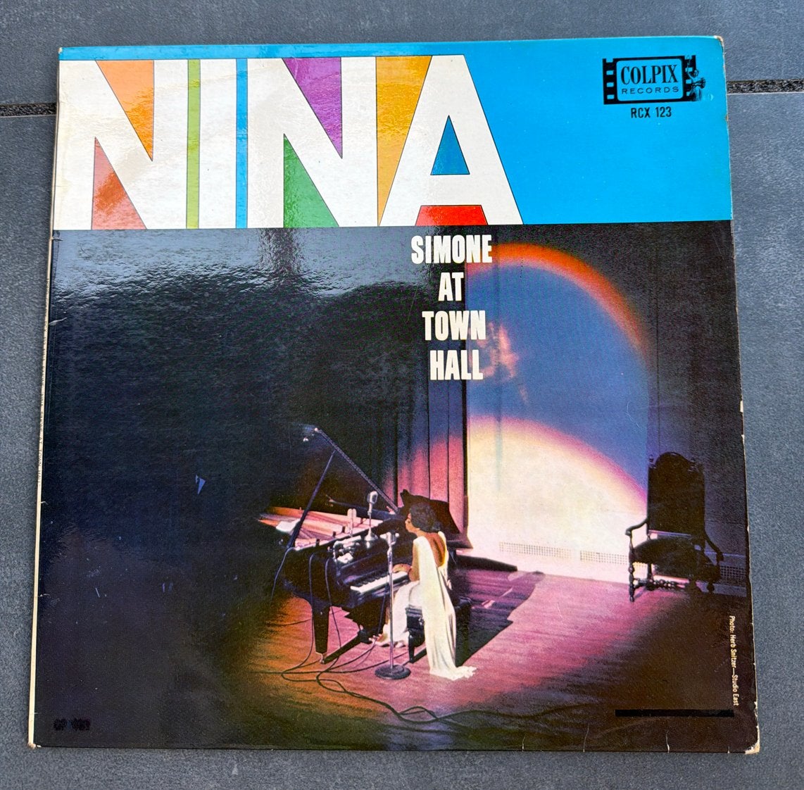 Nina Simone - Nina at Town Hall (LP, 1959), LP, Gebruikt, Originele persing, Ophalen of Verzenden