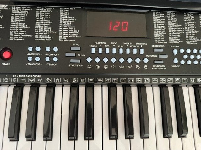 Foto 9 van MAX Music KB4 elektronisch keyboard (Zo goed als nieuw!!!)