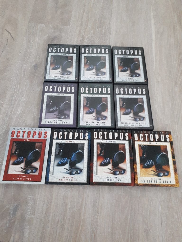 DVD's serie Octopus, Alle leeftijden, Ophalen of Verzenden, Zo goed als nieuw, Thriller