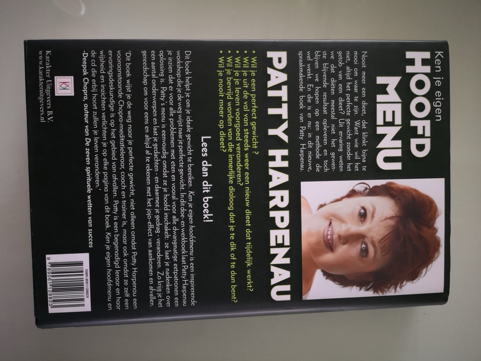 Ken je eigen Hoofdmenu - Patty Harpenau, Ophalen of Verzenden, Zo goed als nieuw, Dieet en Voeding