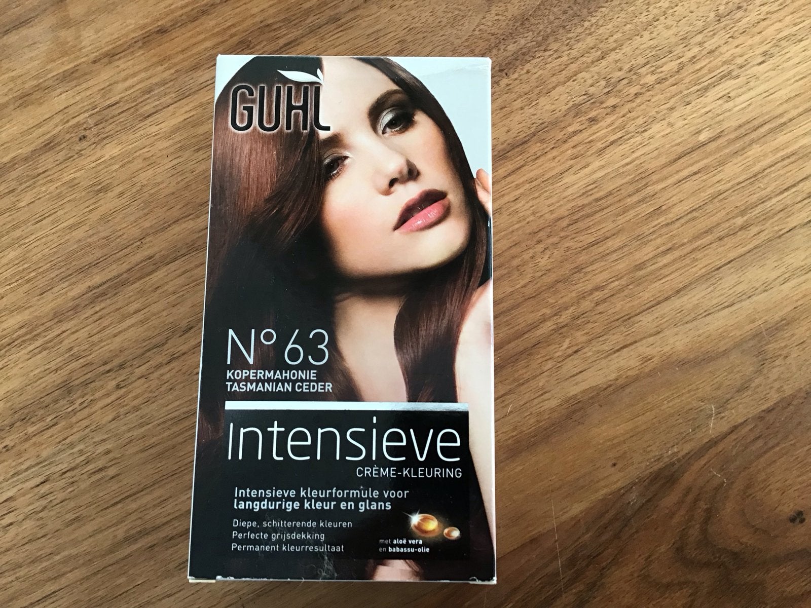 Guhl Intensieve Crème-kleuring No. 63 Kopermahonie, Ophalen of Verzenden, Nieuw, Haarverzorger of -hersteller