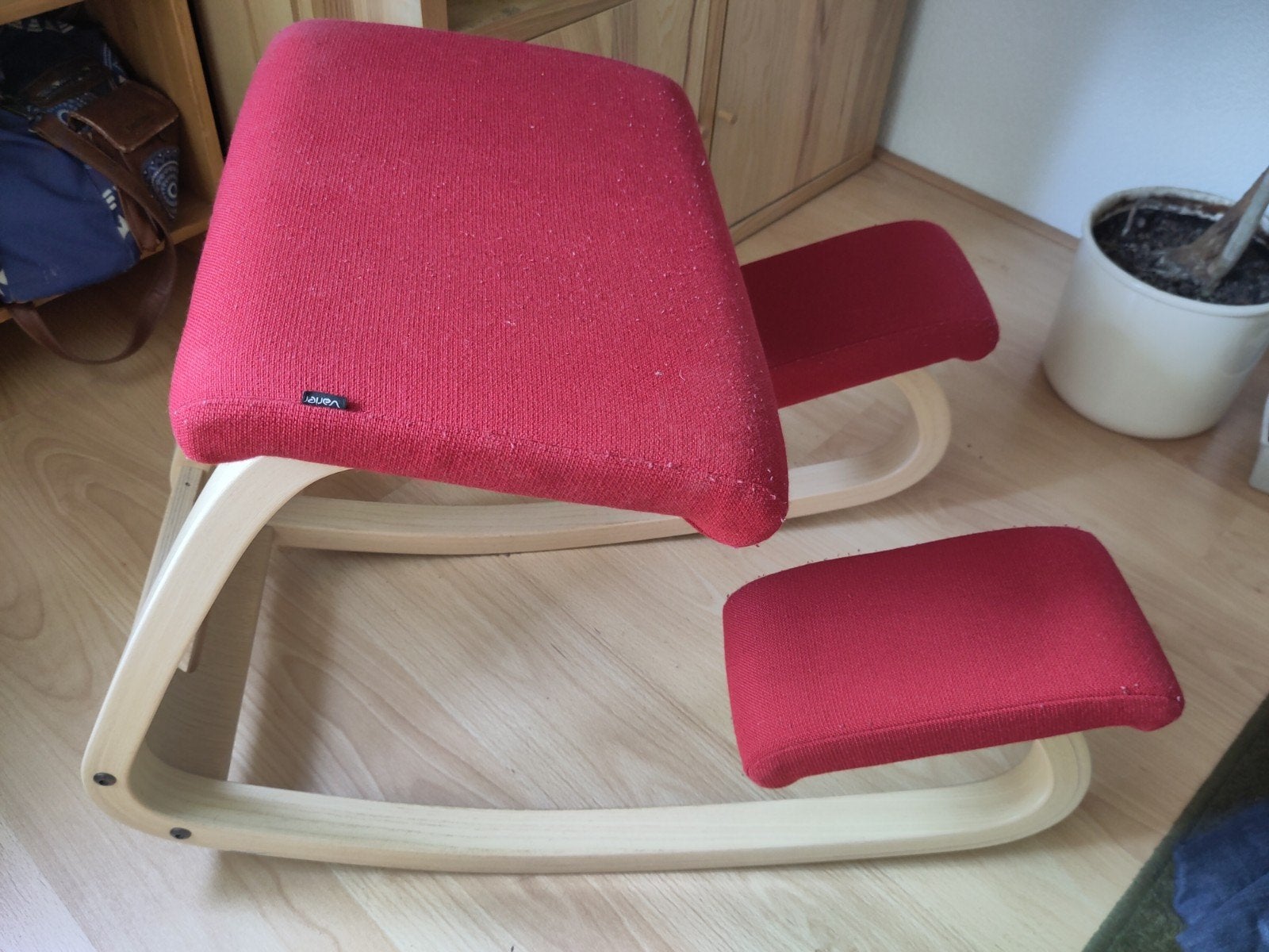 Stokke kniestoel - Variér Variable Balans, Ophalen, Gebruikt, Stof, Eén