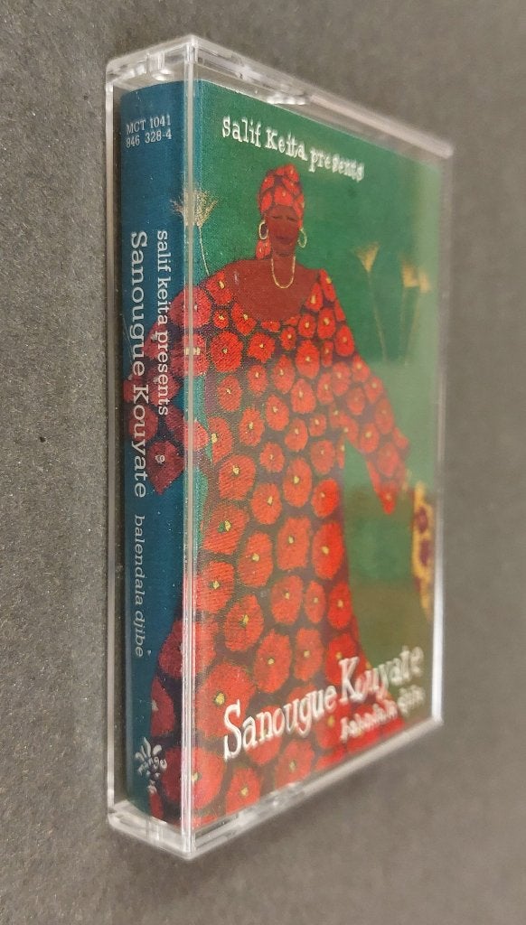 Salif Keita CASSETTE Sanougue Kouyate Balendala Djibe Africa, Gebruikt, Verzenden, Wereldmuziek, 1 bandje