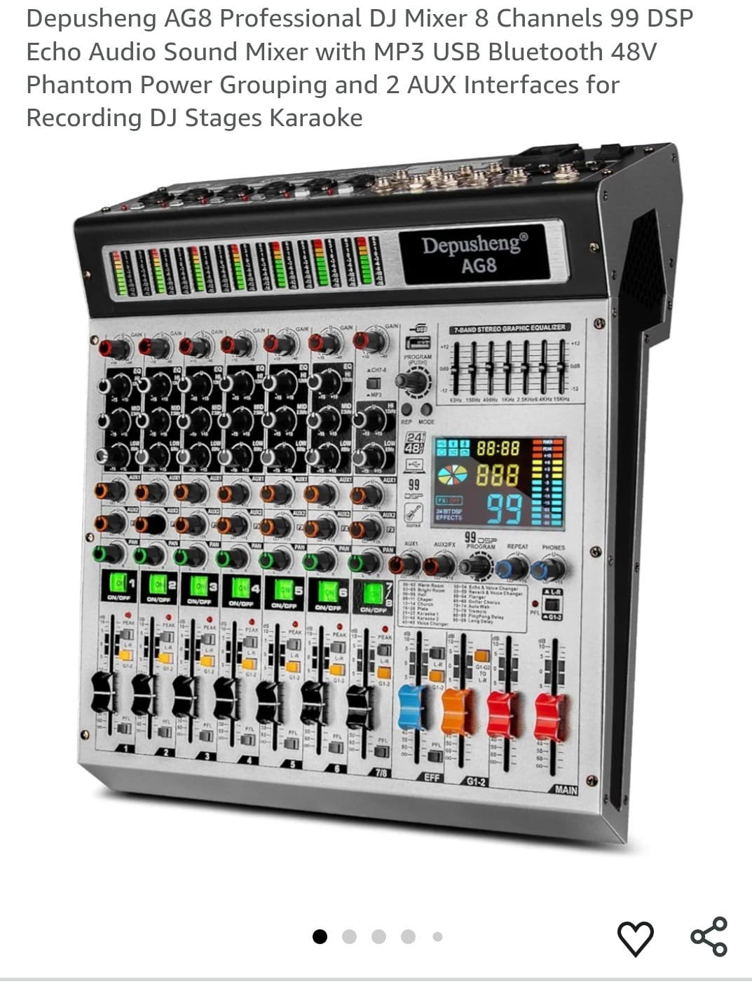 DJ controller new  AG8, Ophalen of Verzenden
