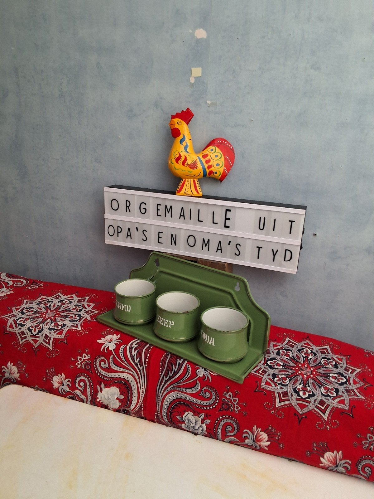 😯👌BK EMAILLE  ZAND-ZEEP-SODA    6 FOTO'S, Ophalen of Verzenden