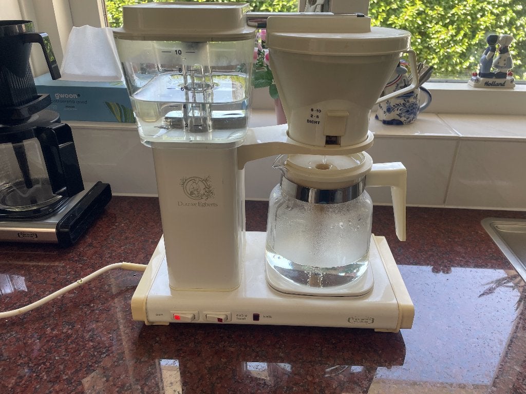 Moccamaster, Witgoed en Apparatuur, Koffiezetapparaten, Gebruikt, Gemalen koffie, Koffiemachine, 4 tot 10 kopjes, Ophalen