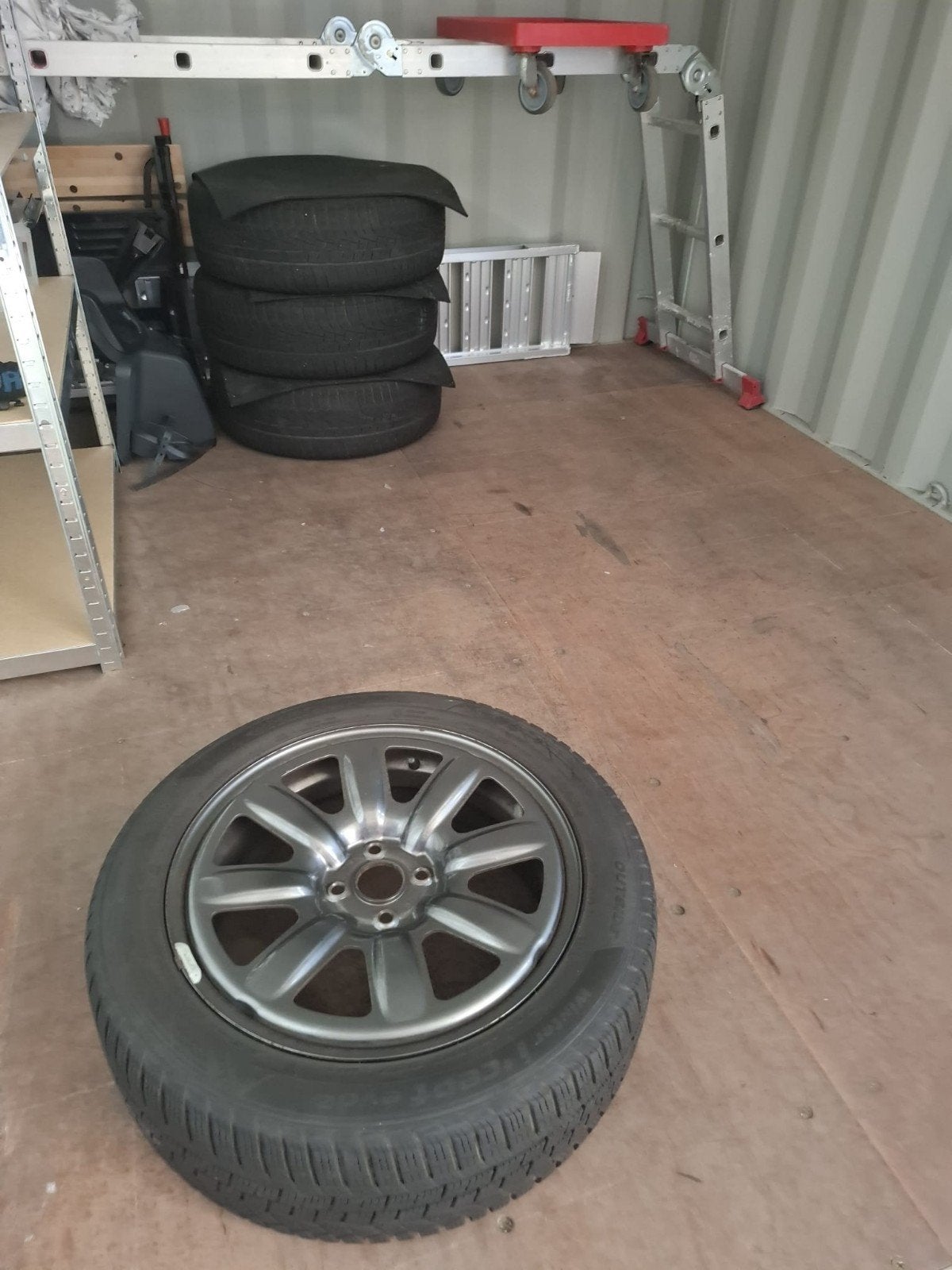 winterbanden voor Kia Stonic, Ophalen