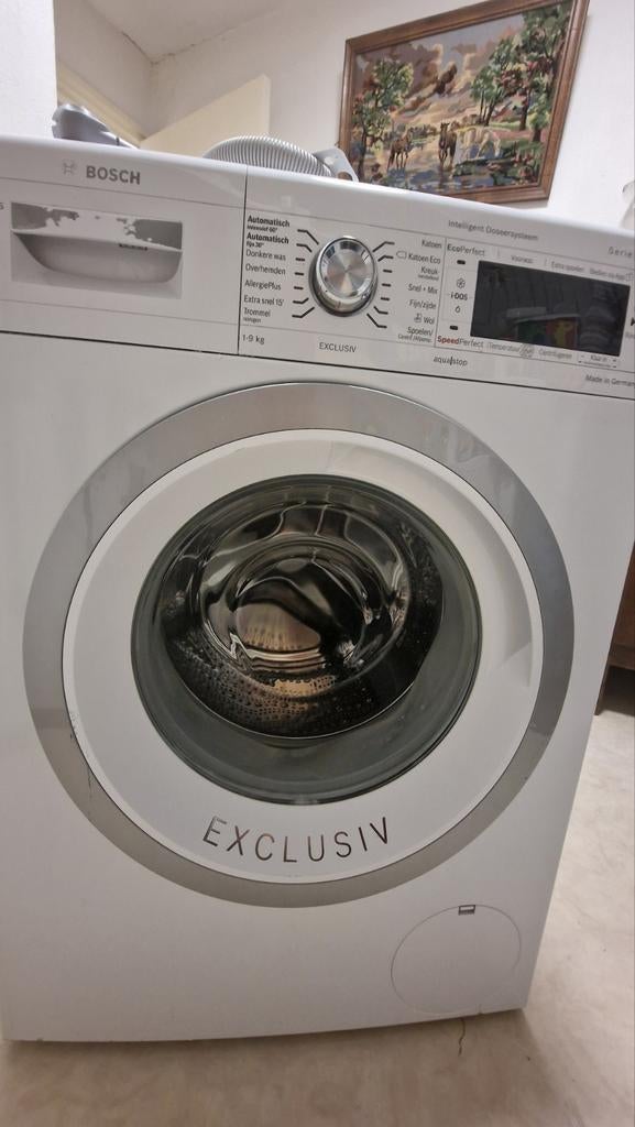 Bosch wasmachine, Ophalen, 6 tot 8 kg, 85 tot 90 cm, 1600 toeren of meer
