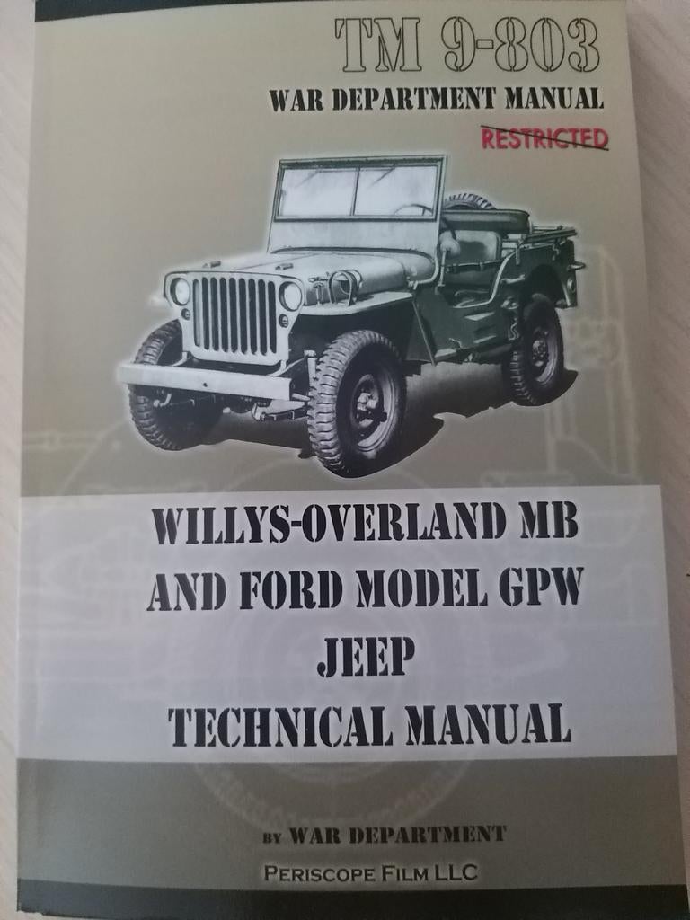 Nieuwstaat uitgave 250blz jeep willy's overland mb ford gpw, Ophalen of Verzenden