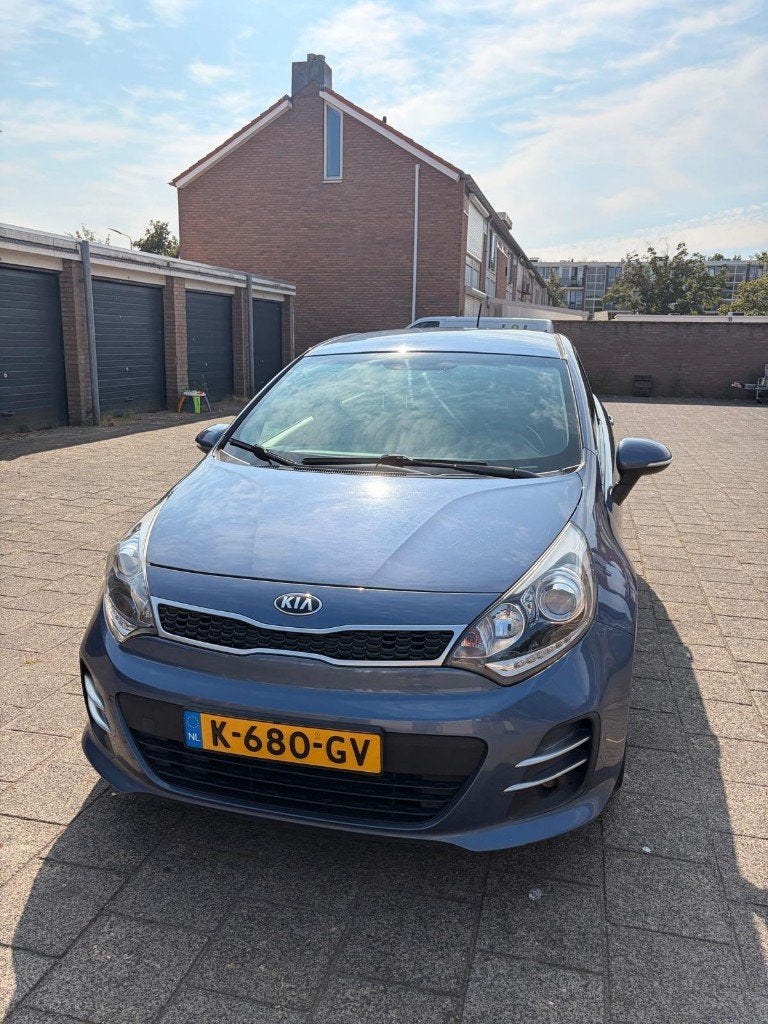 Kia Rio 1.2 I 5DRS 2017 Blauw, 40 €/maand, Euro 6, 4 cilinders, Blauw