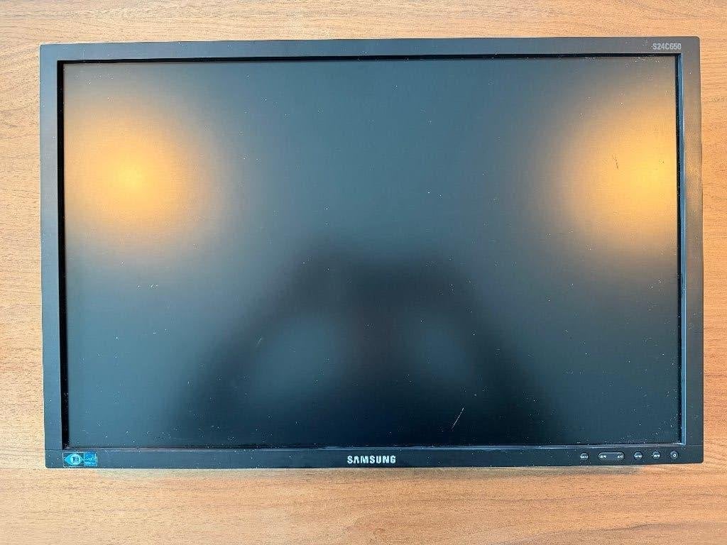 Samsung S24E650BW 24 inch Full HD Monitor, Ophalen, Gebruikt, DisplayPort, Full HD