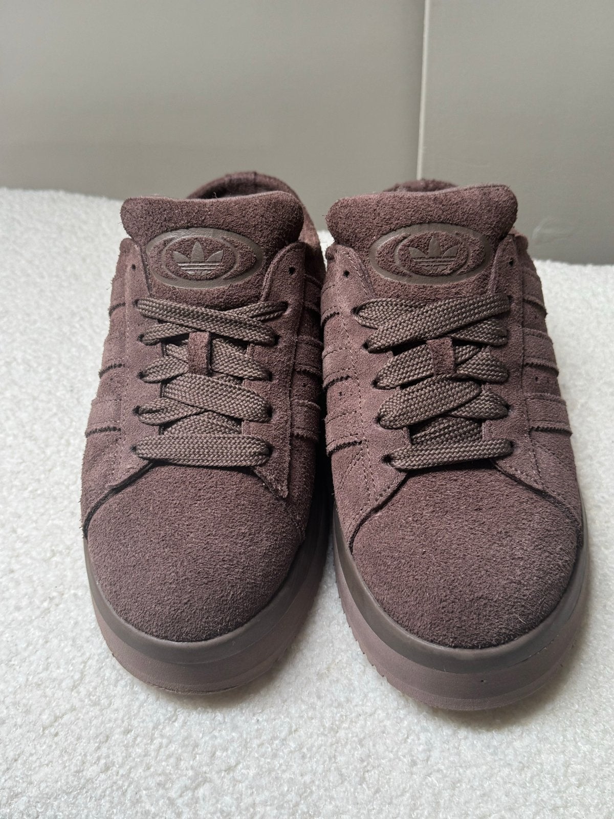 Adidas Campus Mule - Bruin, Kleding | Dames, Schoenen, Ophalen of Verzenden, Zo goed als nieuw, Bruin, Sandalen of Muiltjes