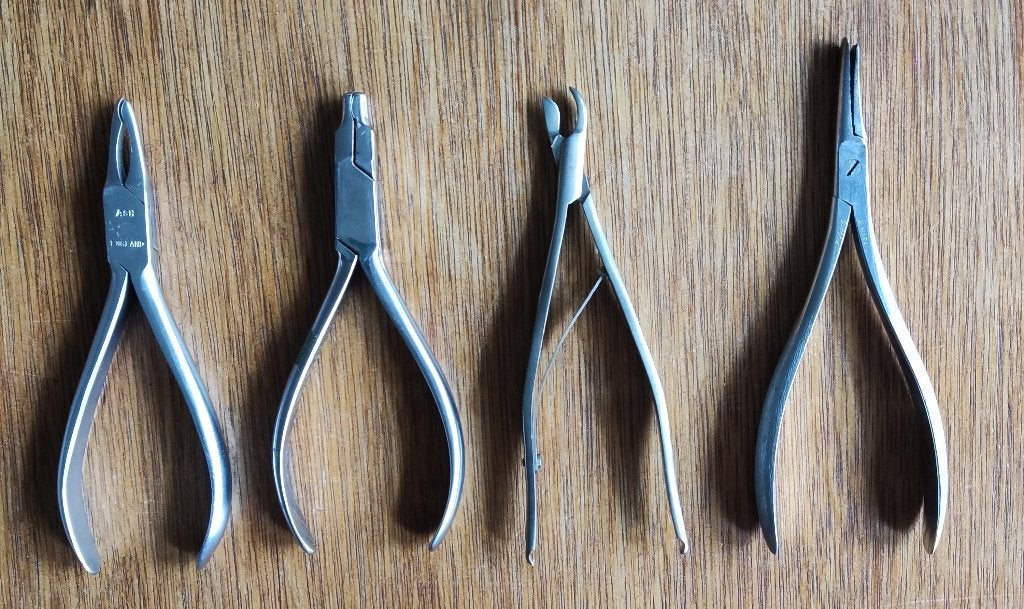 4 tandartsscharen, Ophalen of Verzenden