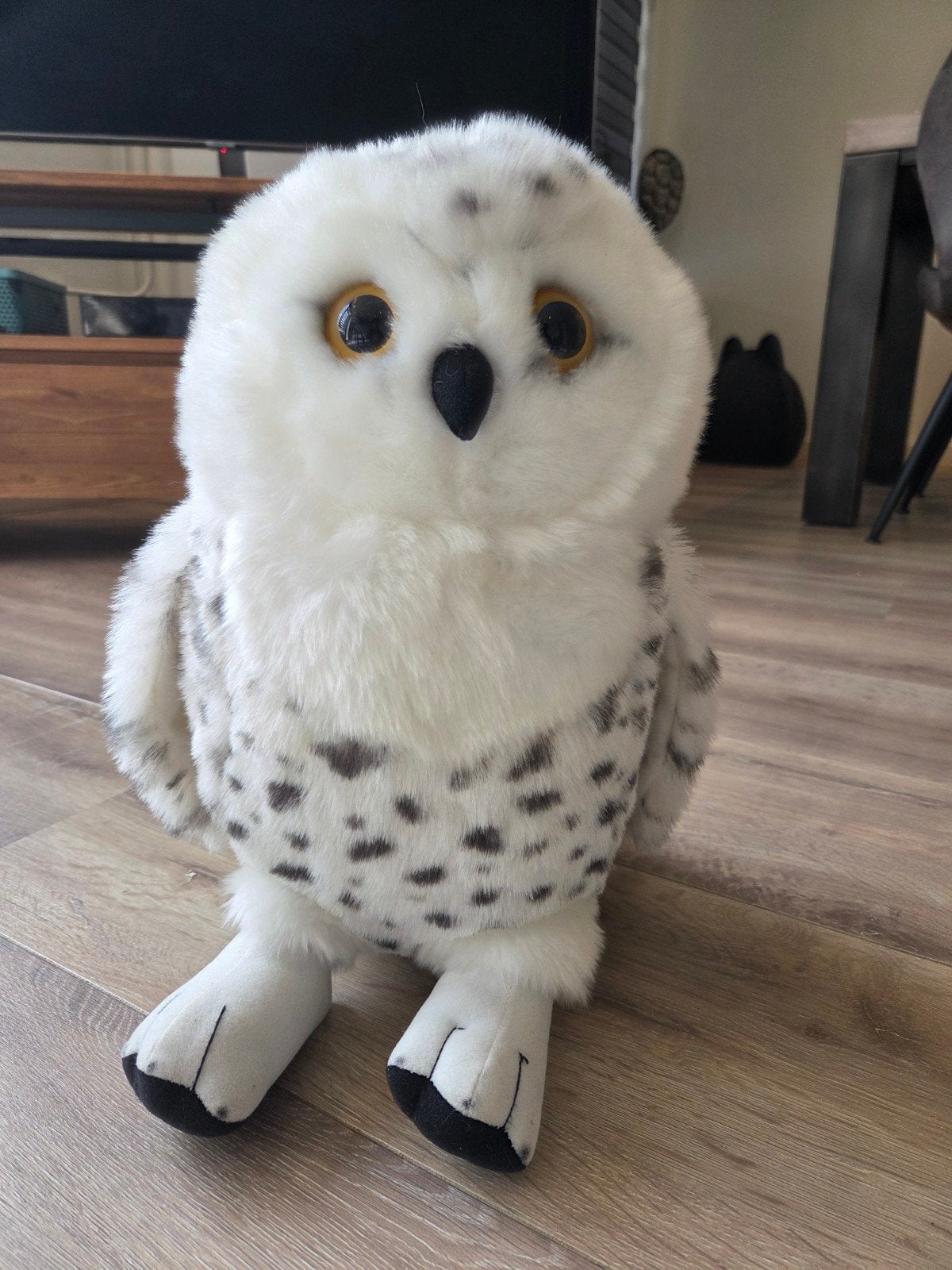 Schattige uil knuffel - Zo goed als nieuw, Overige merken, Overige karakters, Overige typen, Ophalen of Verzenden