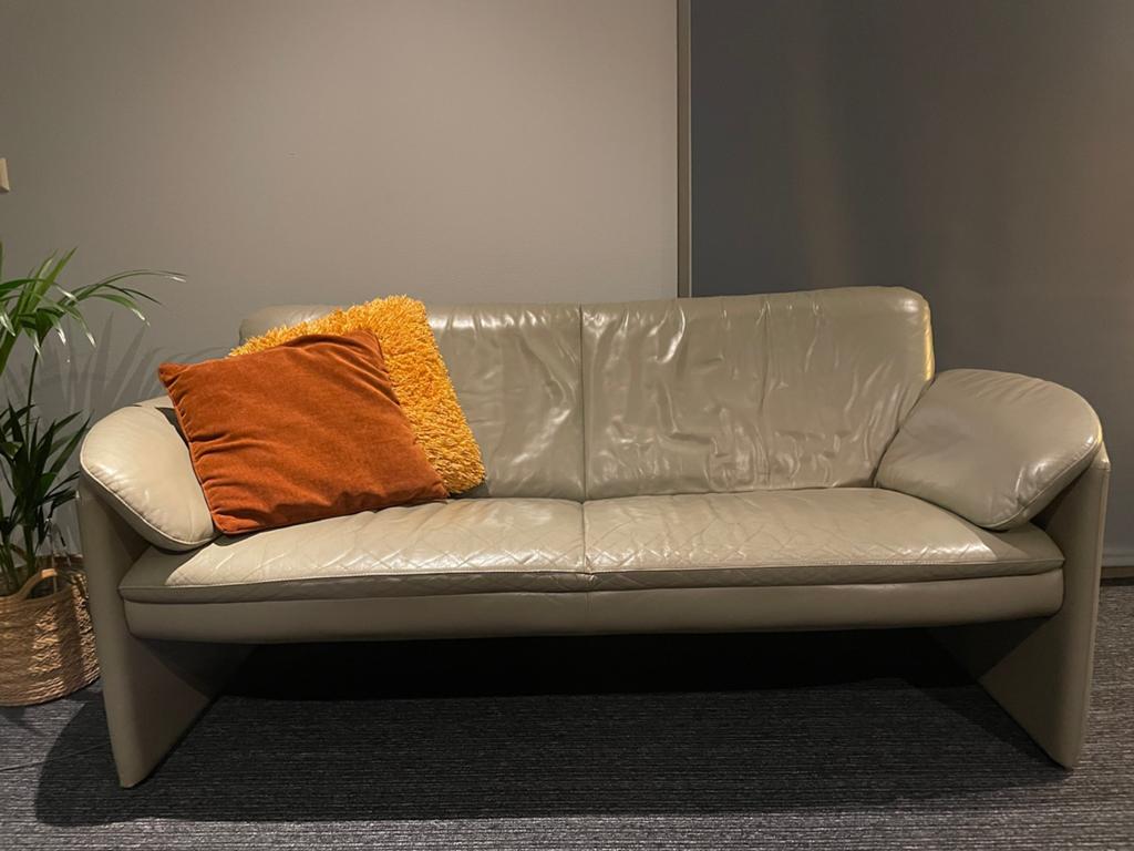Leolux bank Catalpa, 2,5 zits, Ophalen, Gebruikt, Minder dan 75 cm, 150 tot 200 cm