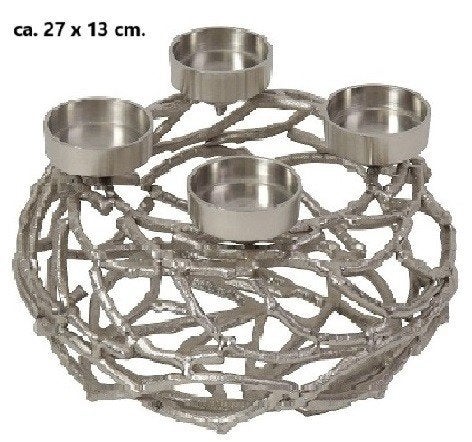 Krans Adventskrans met 4 kandelaren, Verzenden, Nieuw
