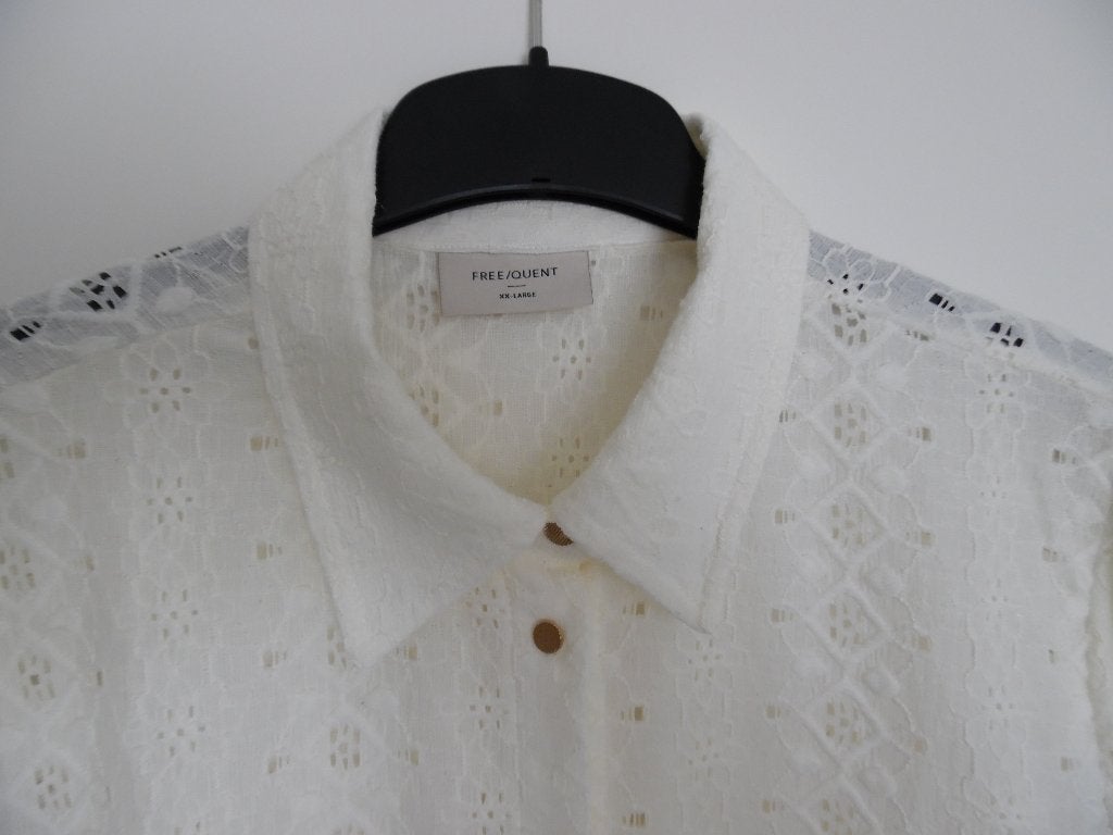 z.g.a.n. free quent blouse maat xxl, Freequent, Beige, Maat 46/48 (XL) of groter, Ophalen of Verzenden