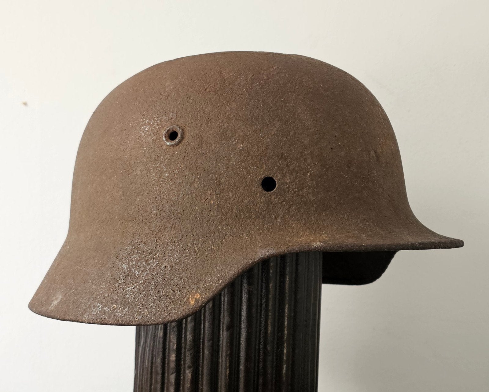 Duitse M40 helm WO2, Ophalen of Verzenden, Duitsland, Helm of Baret