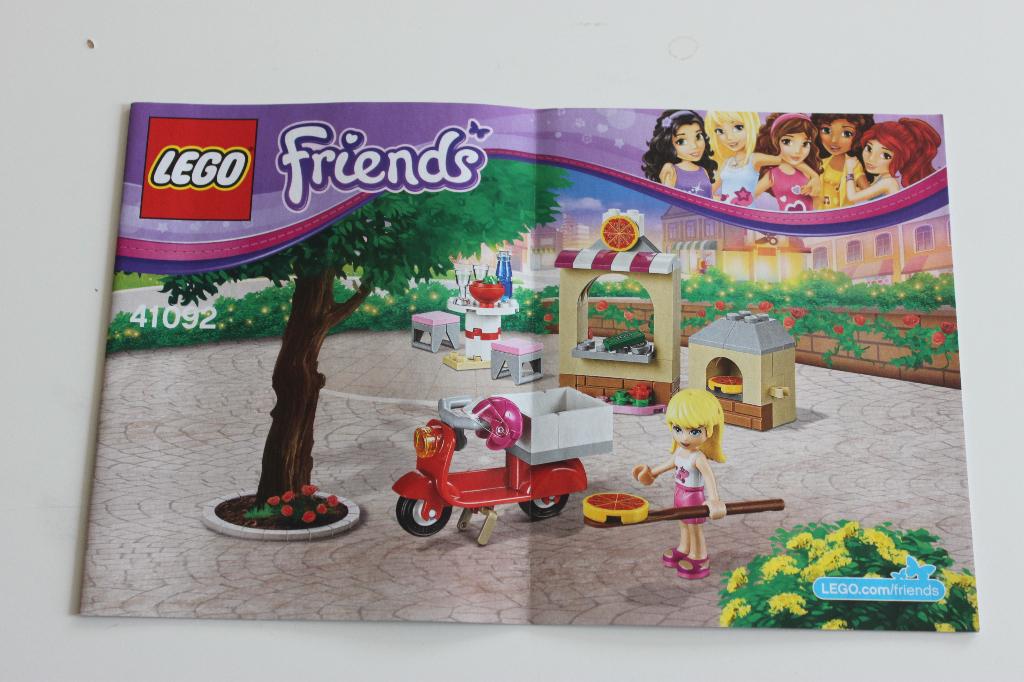 Lego Friends 41092 Stephanie's Pizzeria, Compleet, Lego, Friends, Ophalen of Verzenden