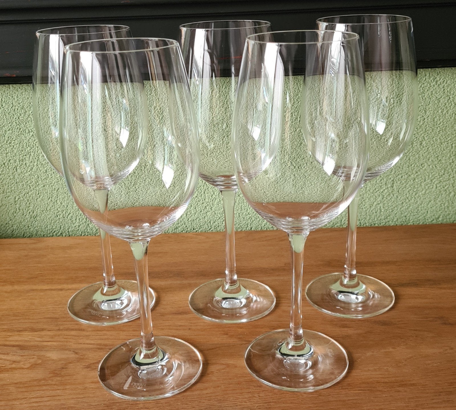 5x Luxe Zwiesel Glas Wijnglazen – Hoogwaardig Kristal, Verzamelen, Ophalen of Verzenden, Nieuw, Overige typen