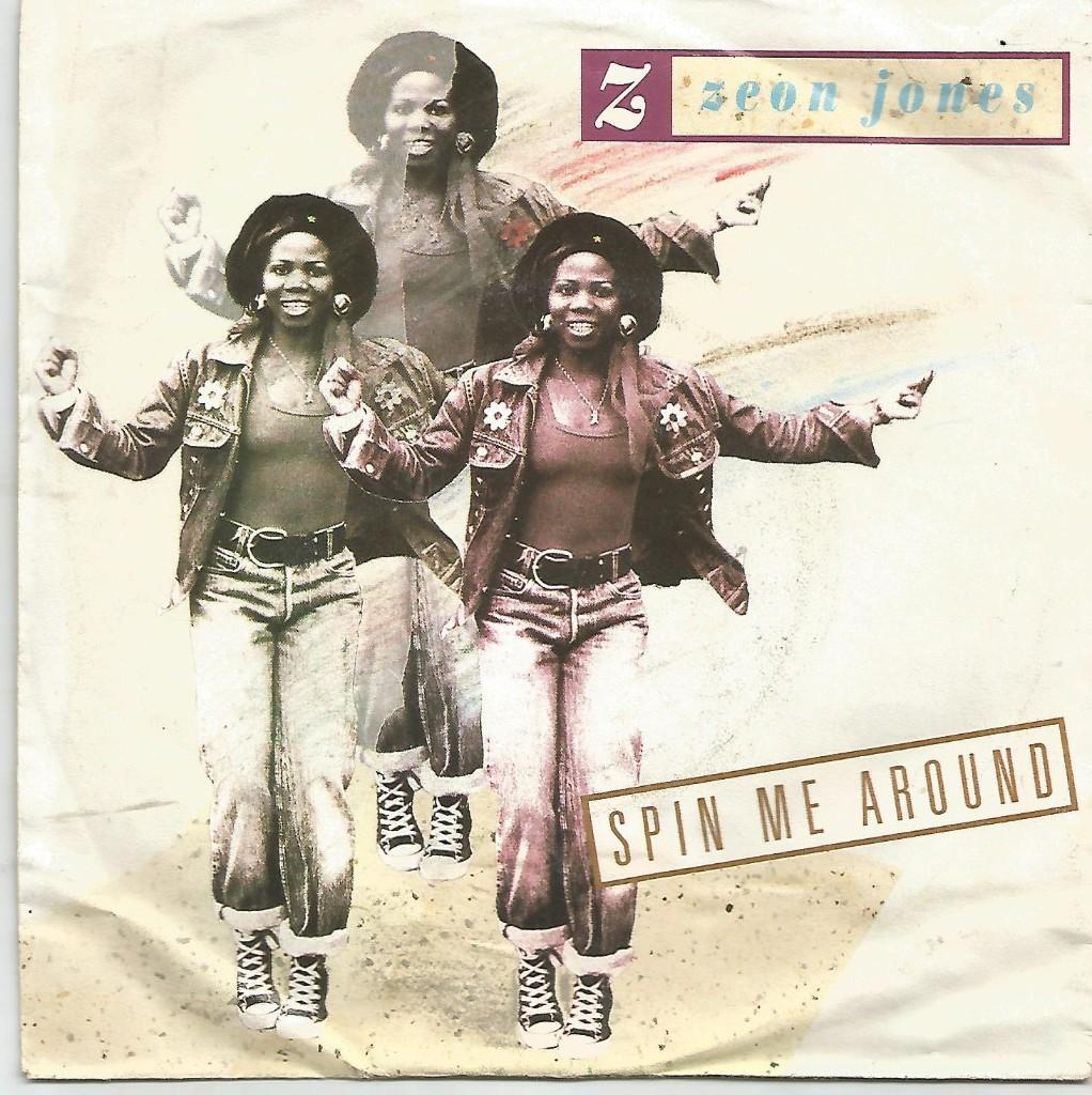 Zeon Jones ‎: Spin Me Around (1989), Fotohoes, 7 inch, Ophalen of Verzenden, Zo goed als nieuw