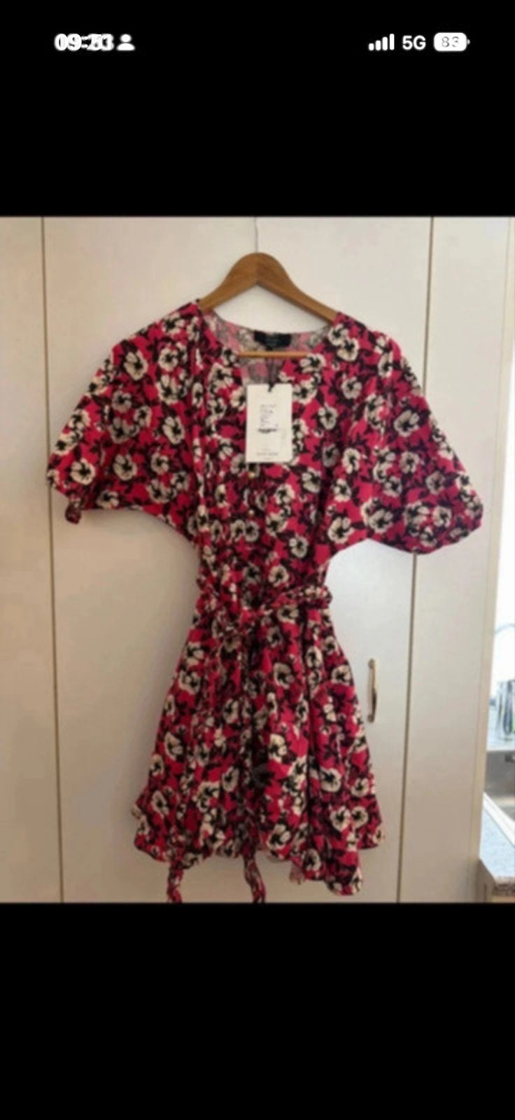 Nikkie jurk nieuw maat 34, Kleding | Dames, Jurken, Ophalen of Verzenden, Nieuw, Maat 34 (XS) of kleiner, Rood