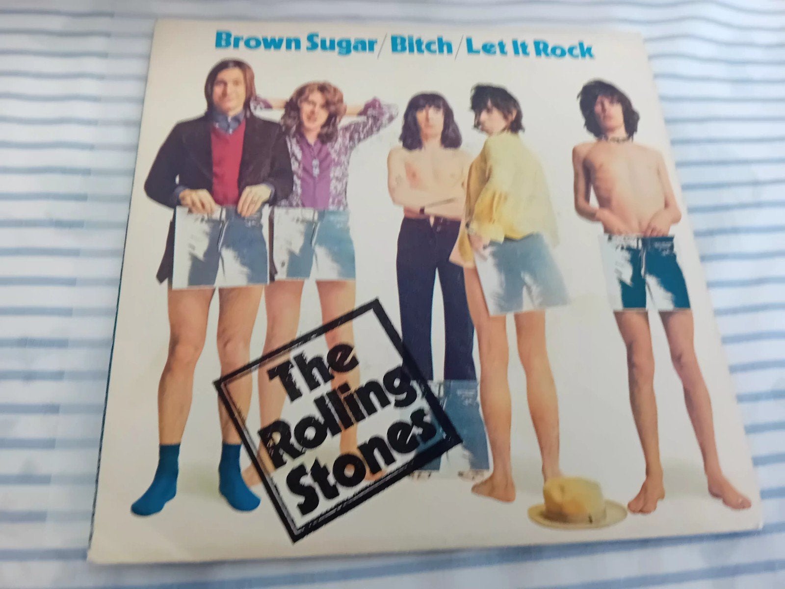Rolling Stones Brown Sugar France, Cd's en Dvd's, Ophalen of Verzenden, Zo goed als nieuw, Rock en Metal