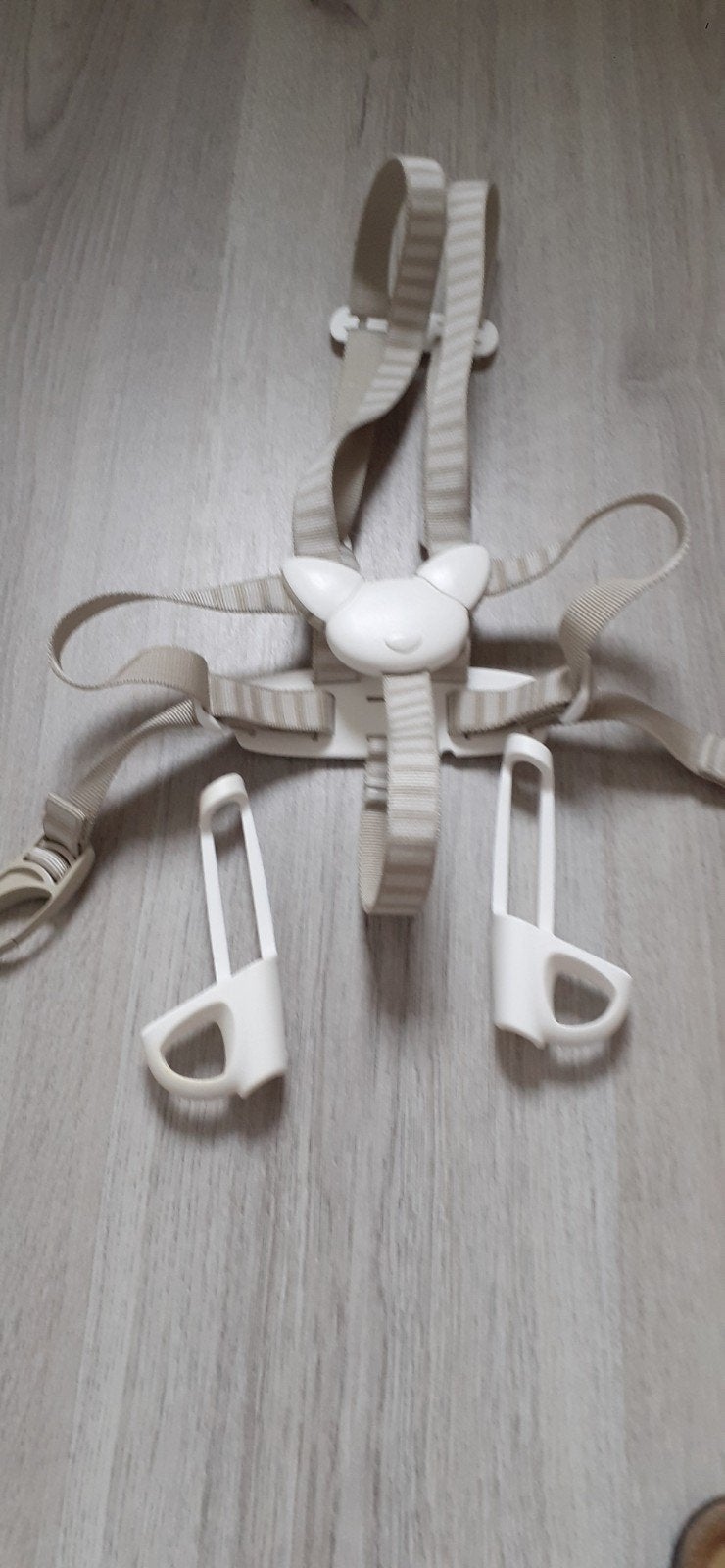 Veiligheidstuigje van stokke, Ophalen, Meegroeistoel